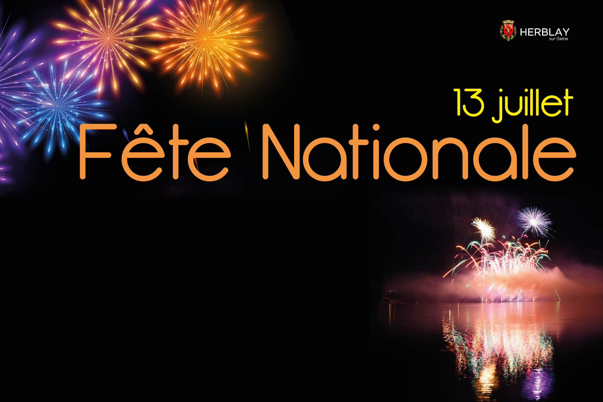 Fête nationale : feux d'artifice et animations